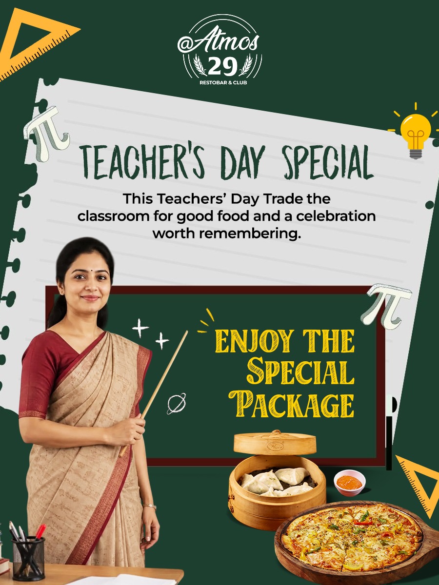 Teacher’s Day Special at Atmos29