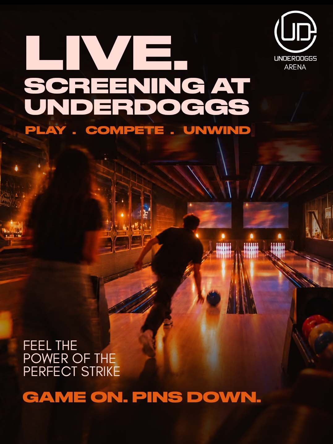 Live Screening at Underdoggs Arena