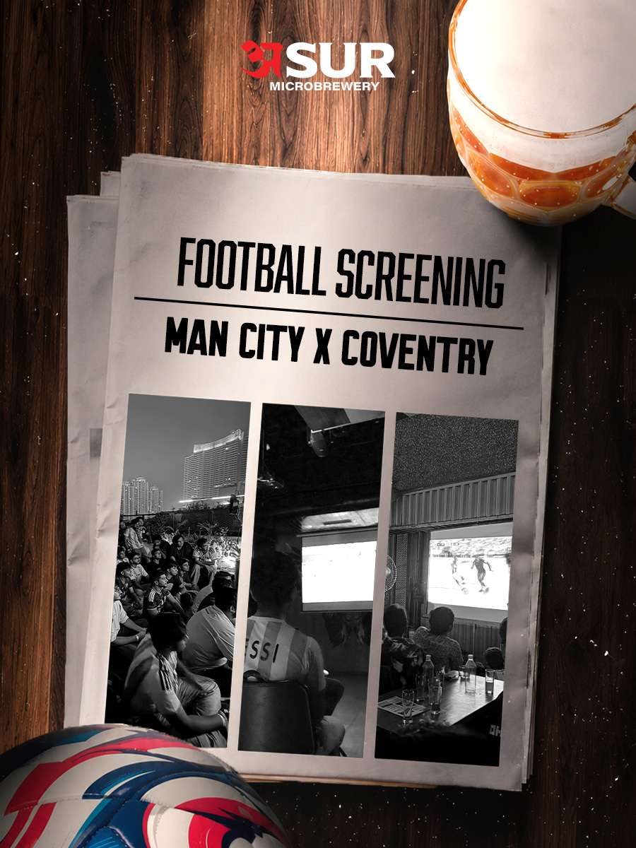 Screening of Man City vs Coventry | Live Football Screening