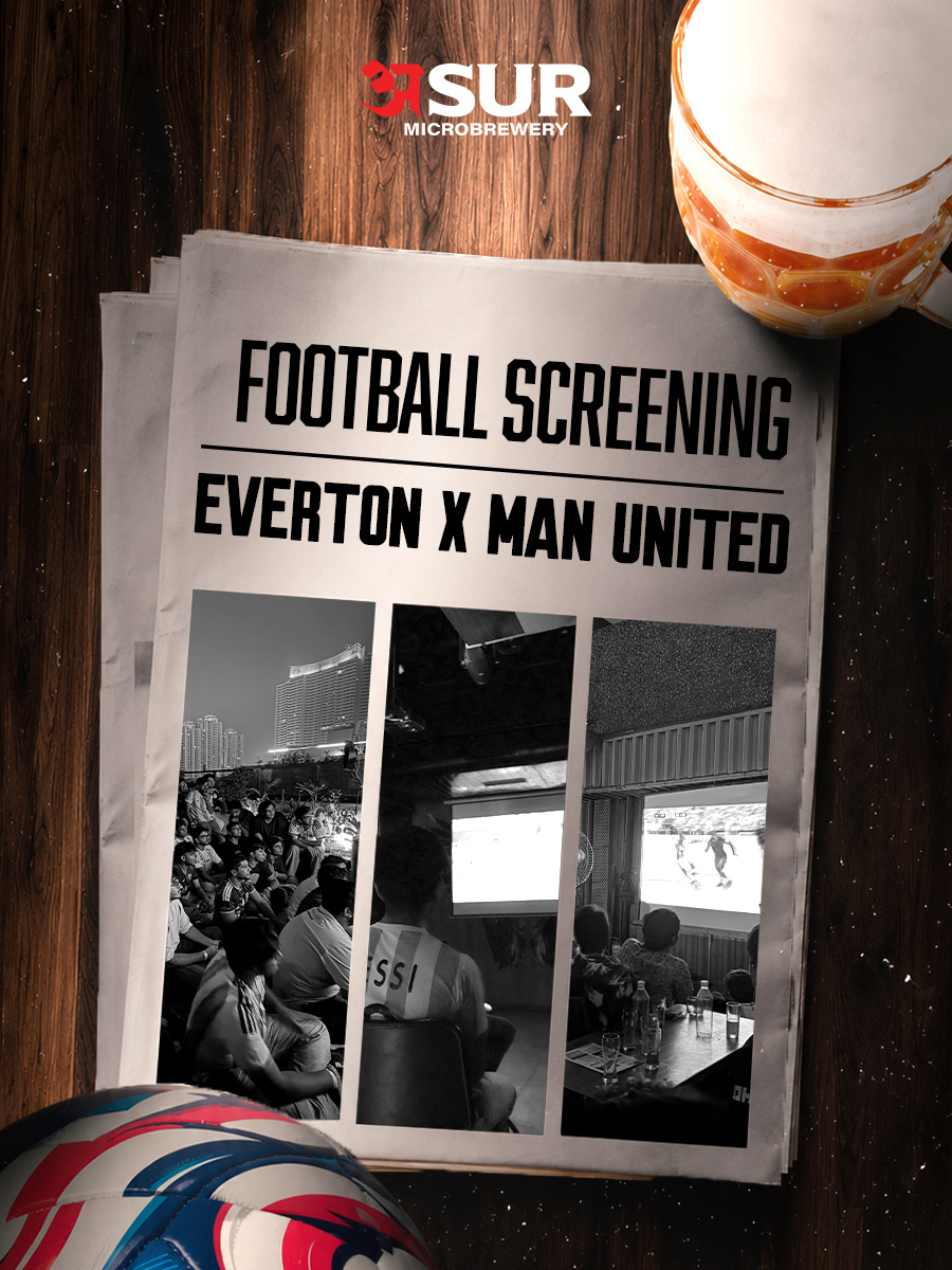 Screening of Everton vs Man United | Live Football