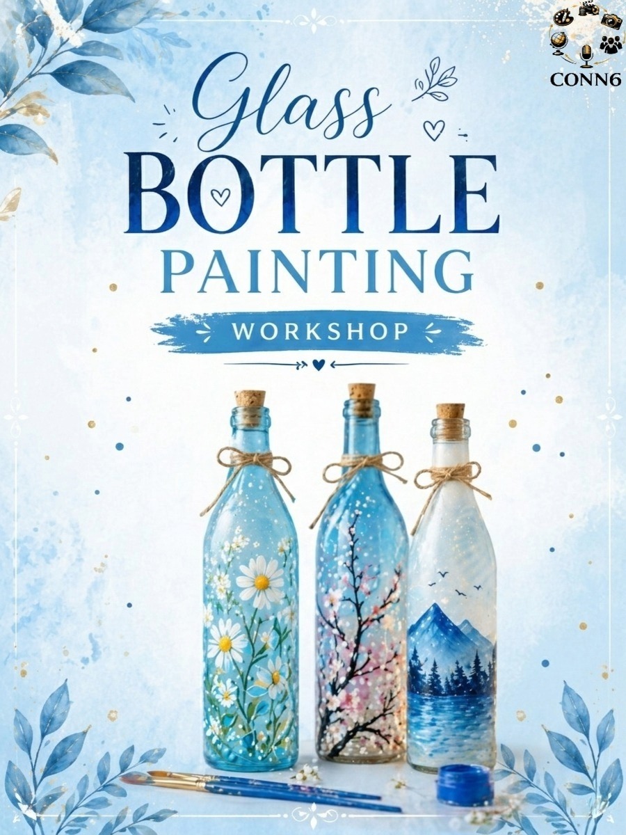 Glass Bottle Painting Workshop
