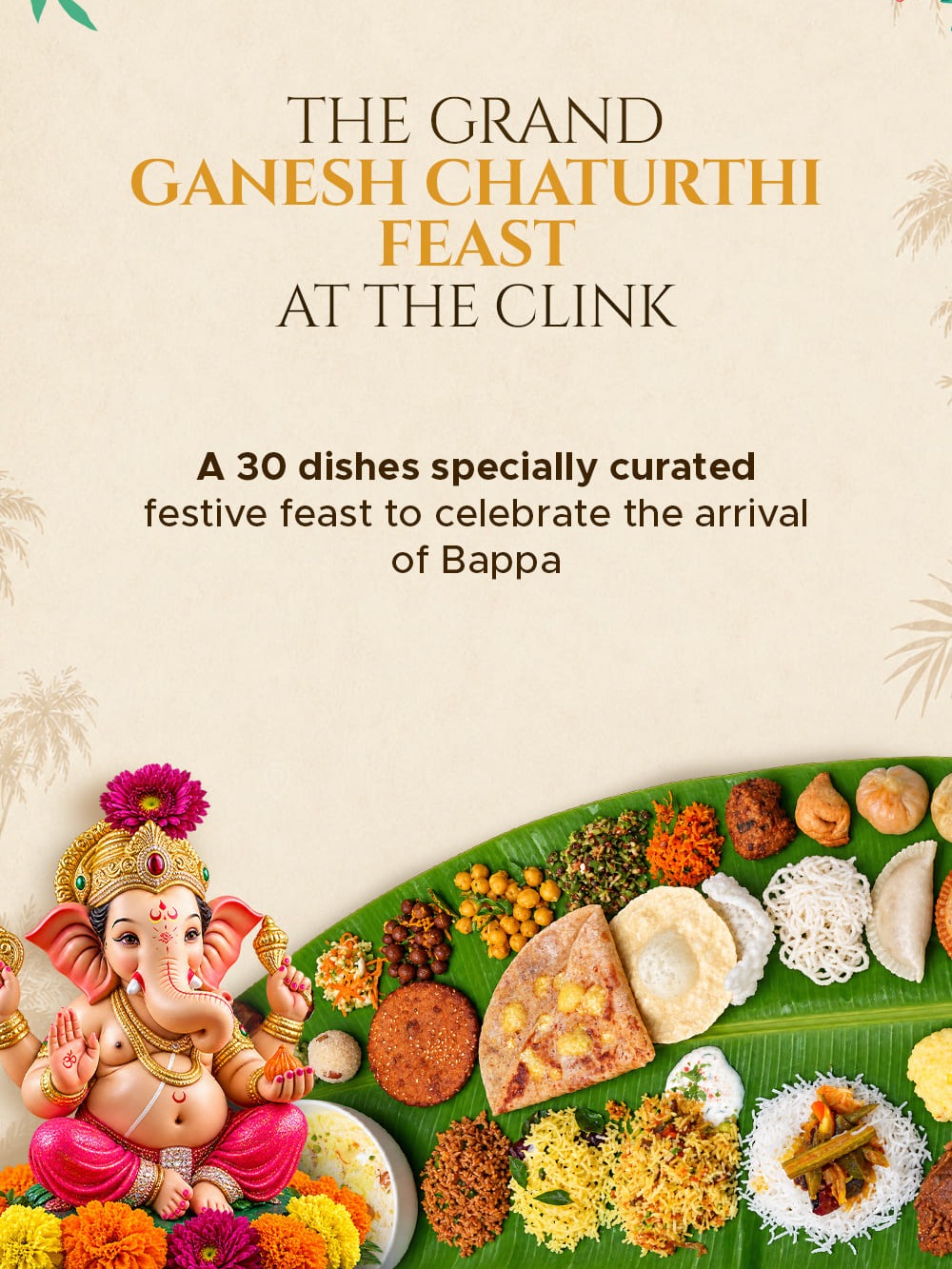 The Grand Ganesh Chaturthi Feast at The Clink