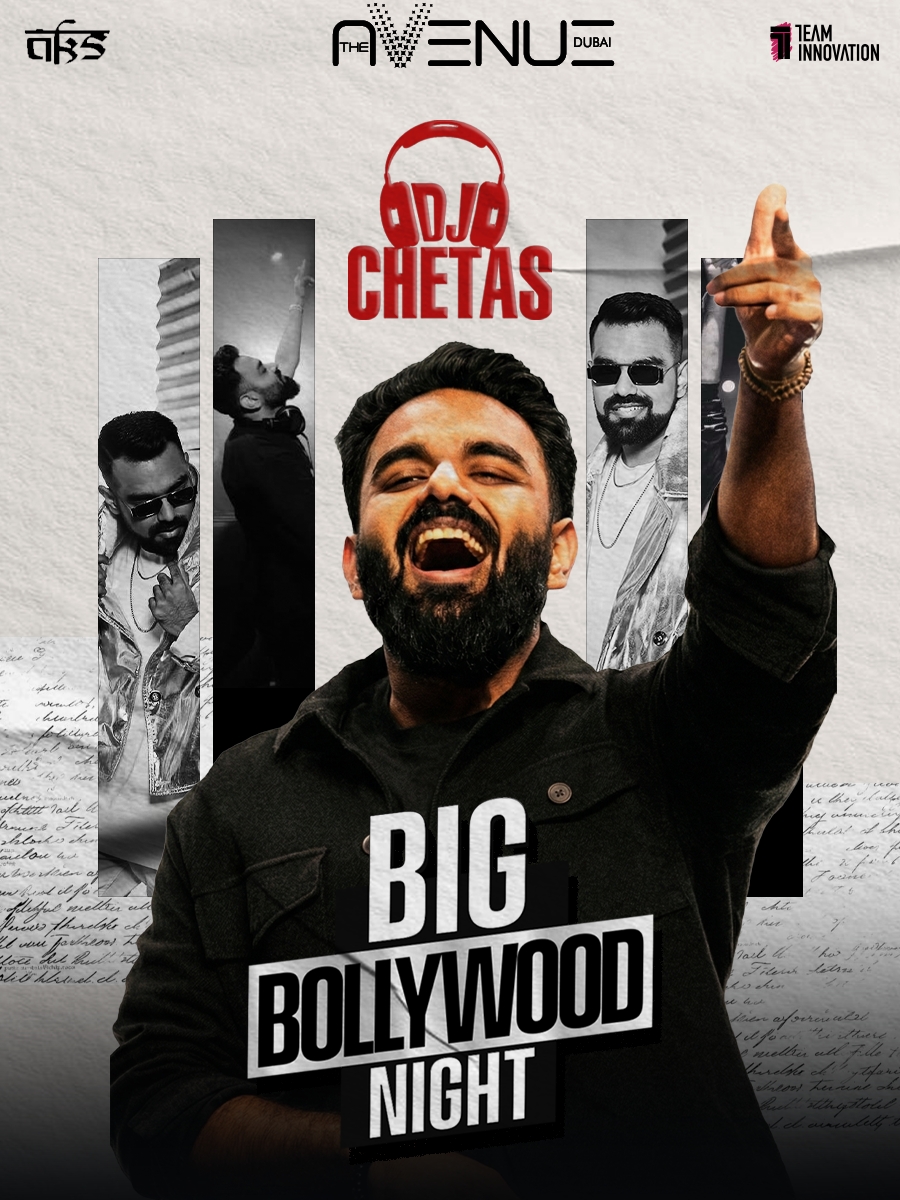 Big Bollyood Night ft DJ Chetas