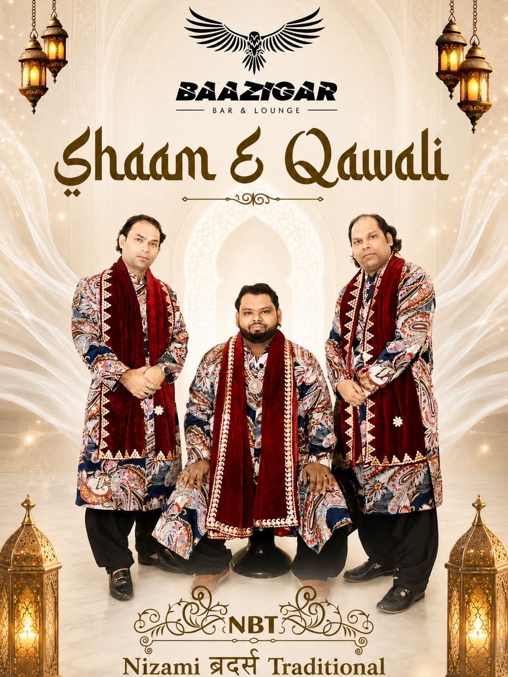 Shaam-E-Qawali with Nizami Brothers Traditional