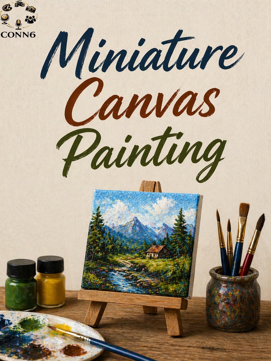 Mini Canvas Painting