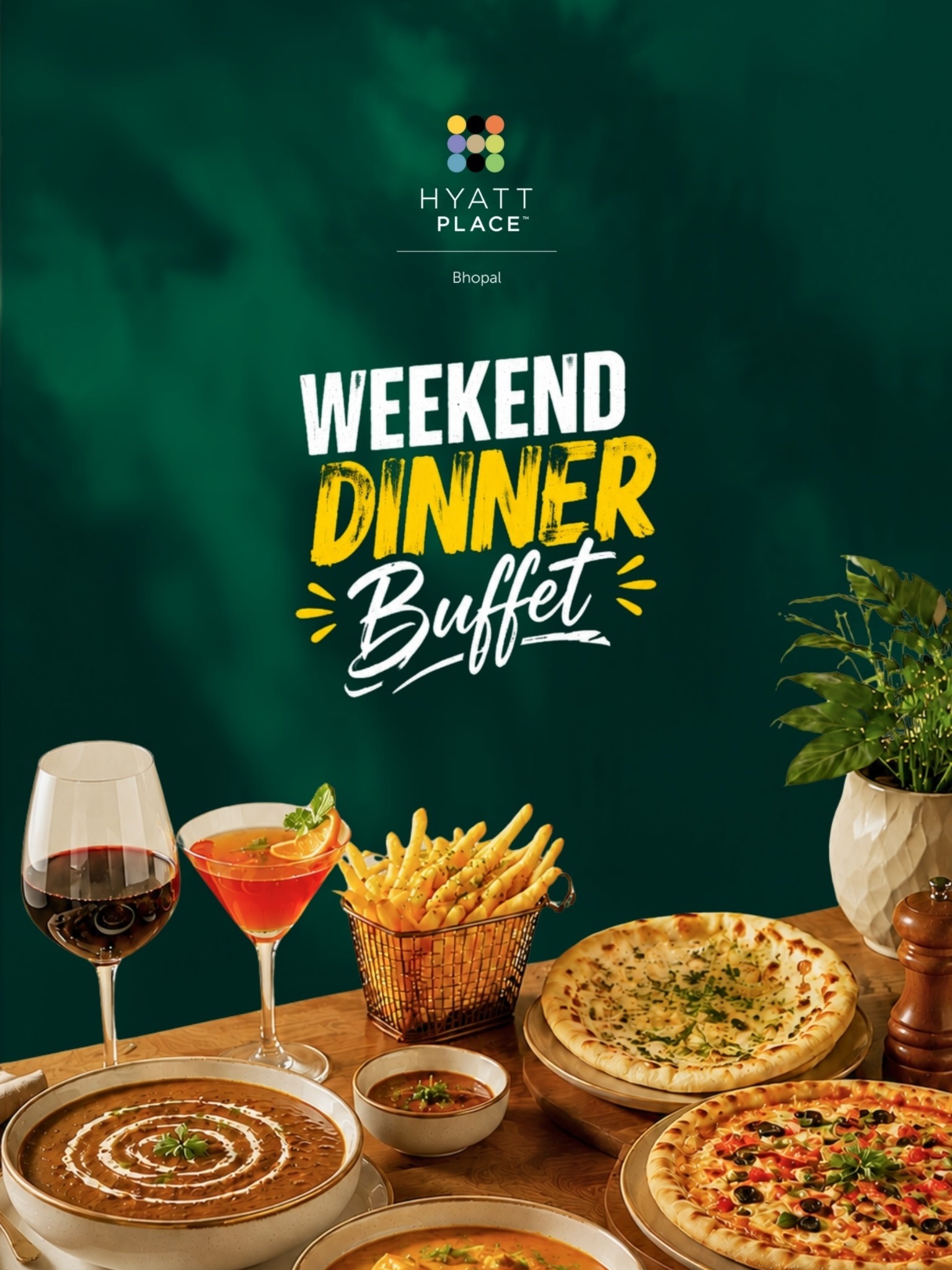 Weekend Dinner Buffet | Zing Hyatt