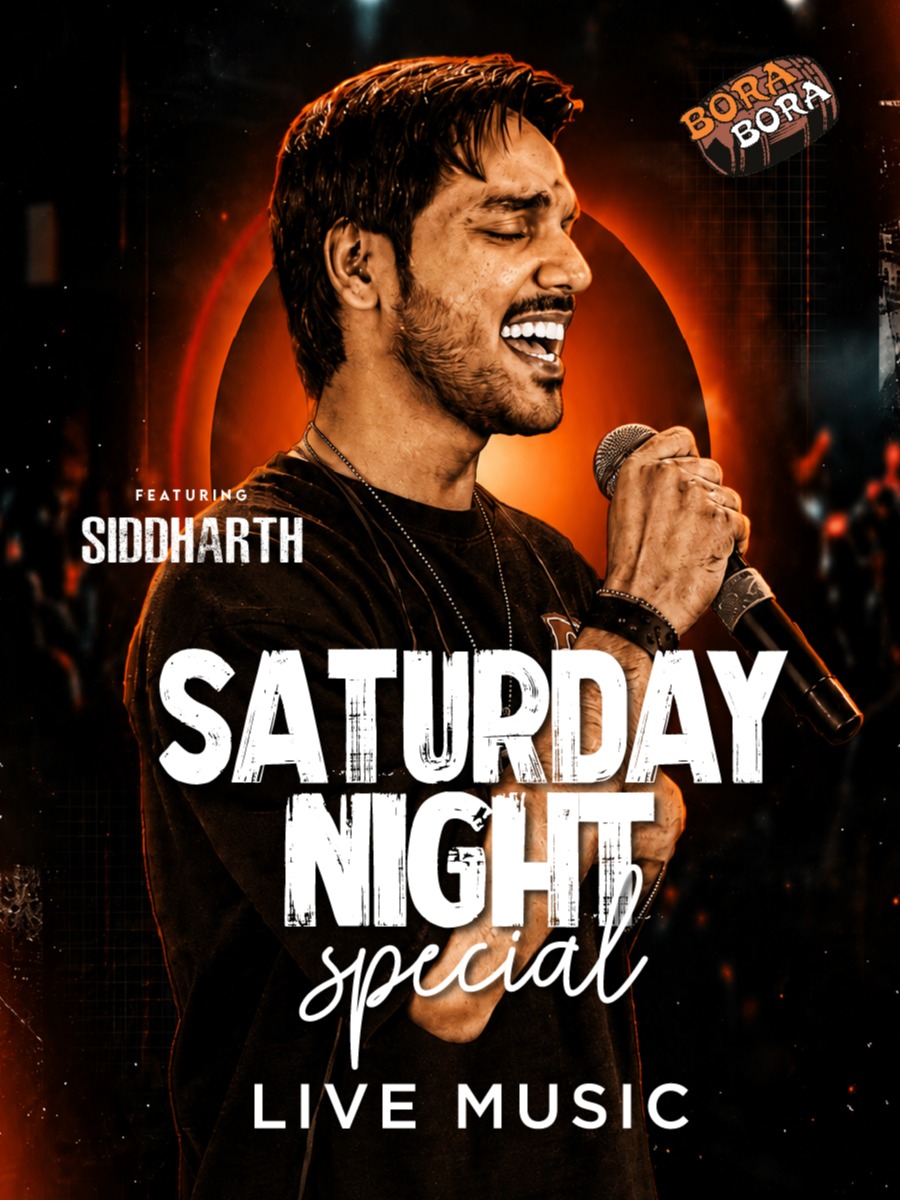 No Plans. Just Vibes. Ft. Siddharth Live