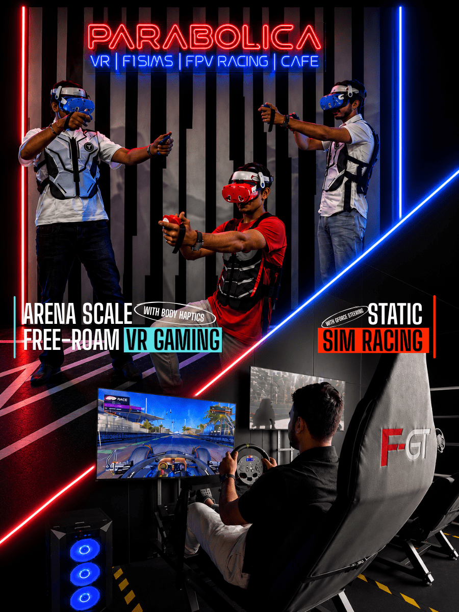 VR Gaming & F1 Static Sim Racing