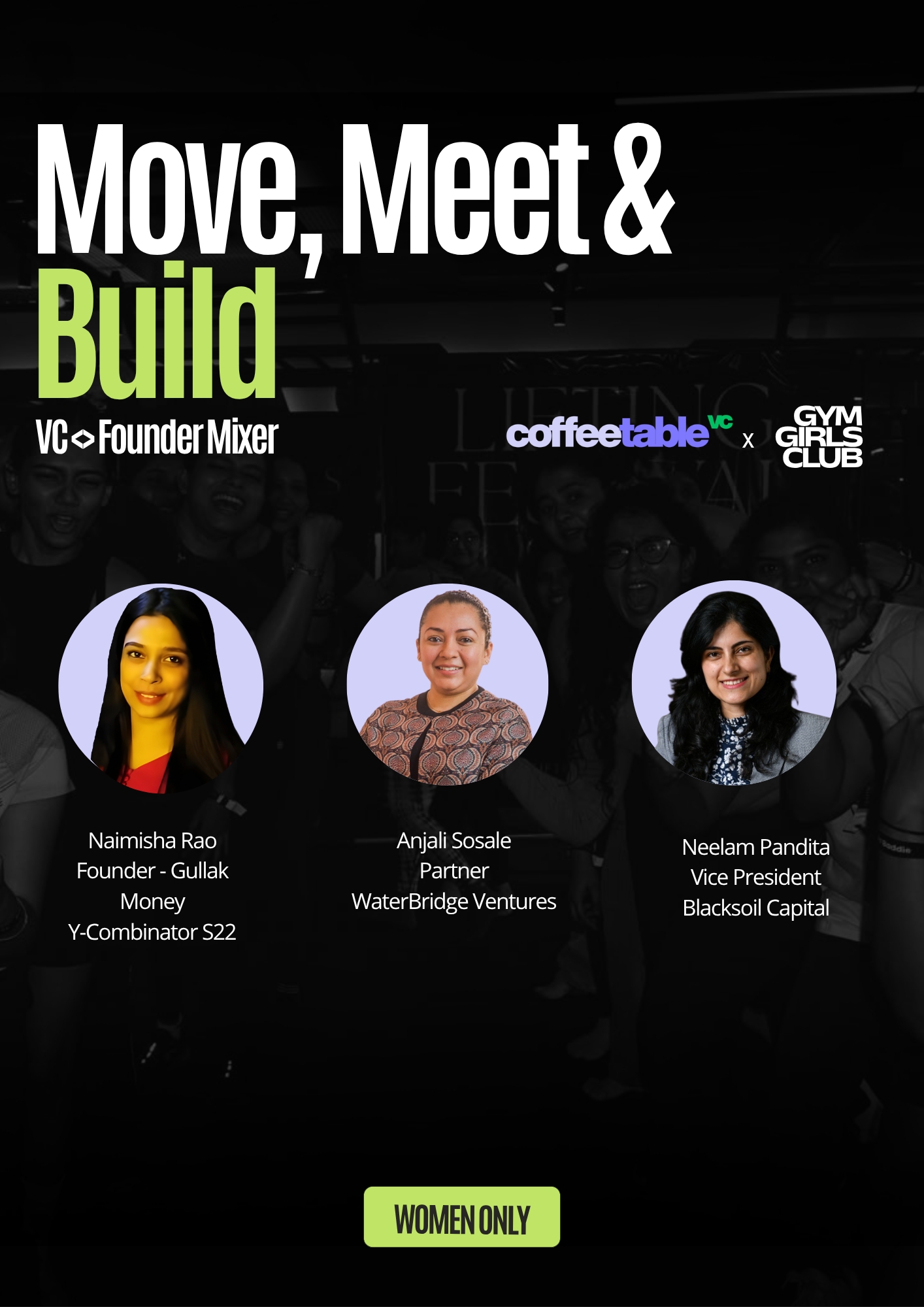 Move, Meet & Build