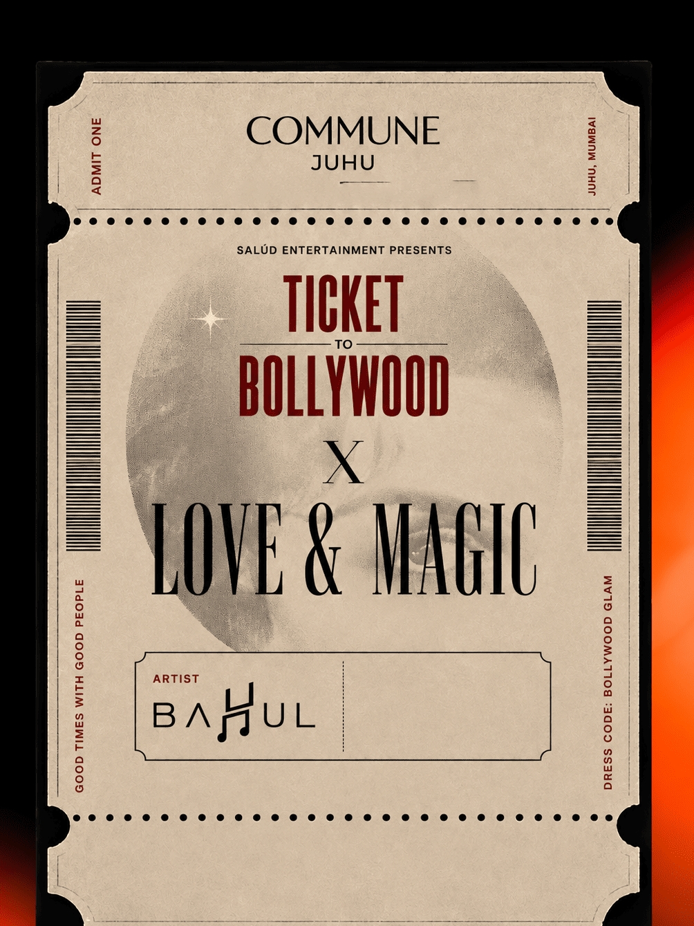 Ticket to Bollywood x Love & Magic ft. Bahul