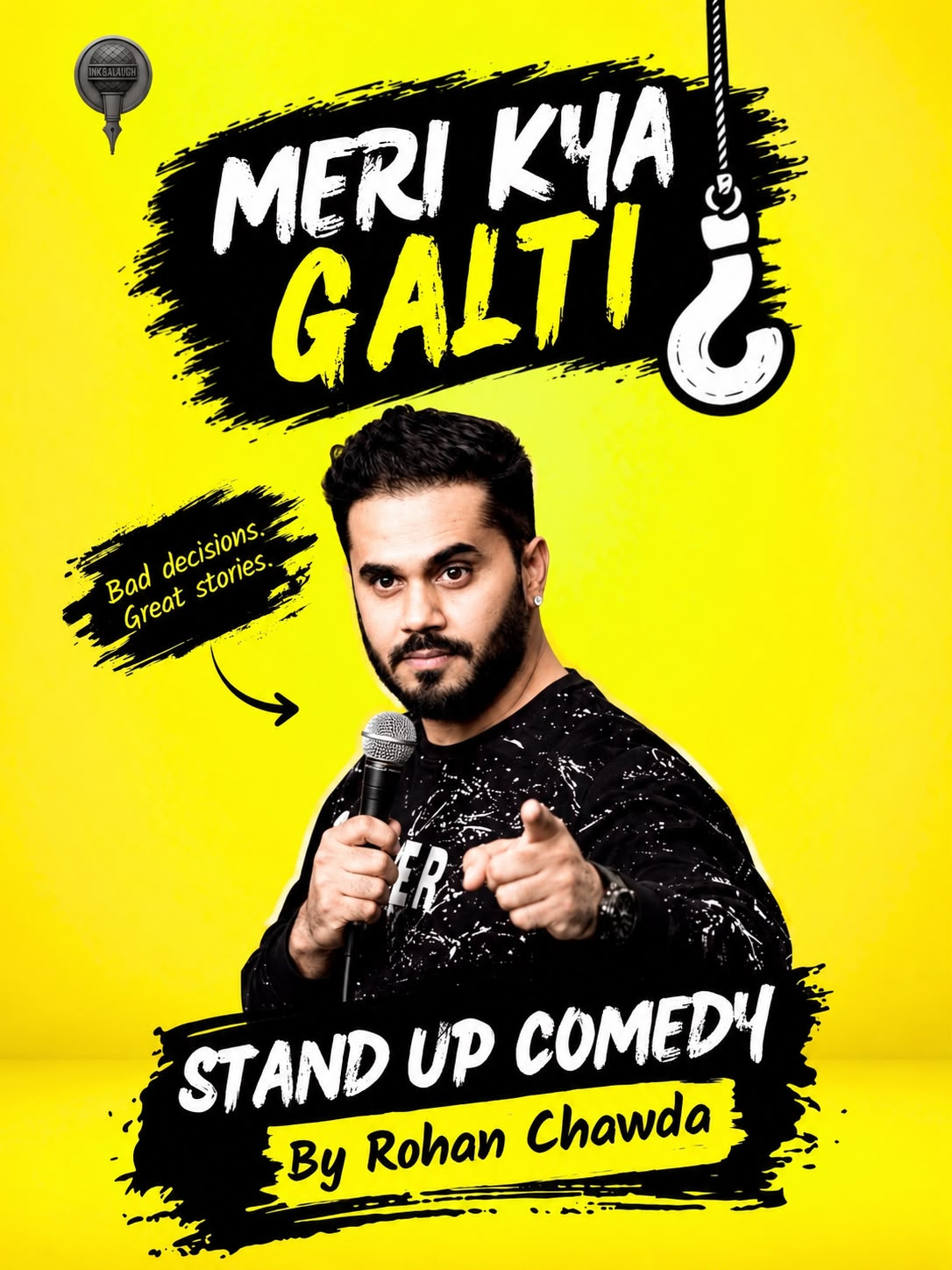 MERI KYA GALTI ? | Stand Up Comedy by Rohan Chawda