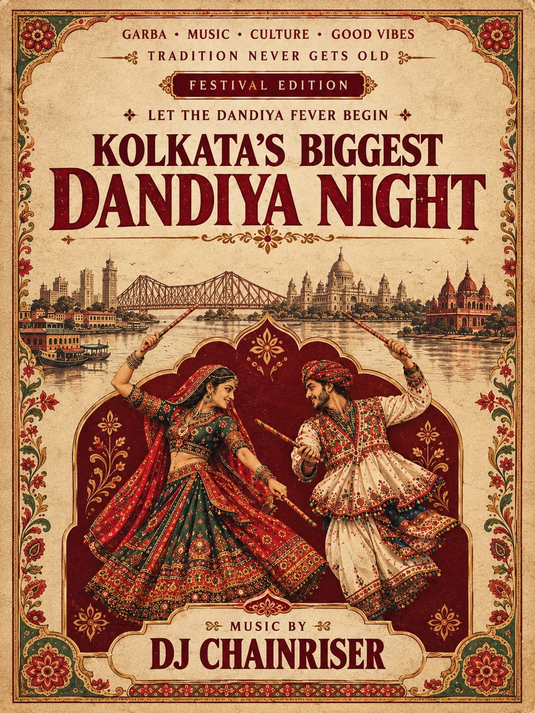 Kolkata’s Biggest Dandiya Night 2026