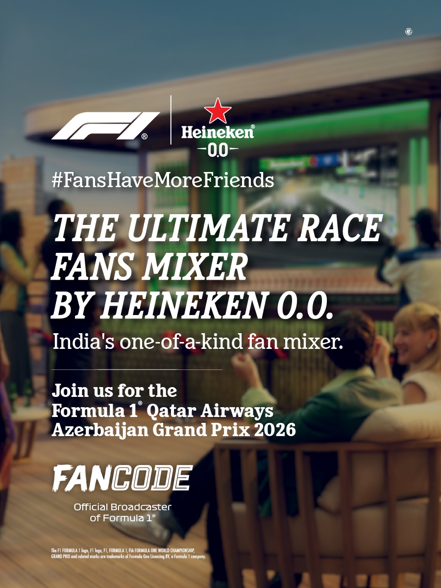 Heineken 0.0 | The Ultimate Race Fans Mumbai Mixer | Formula 1® Qatar Airways Azerbaijan Grand Prix 2026