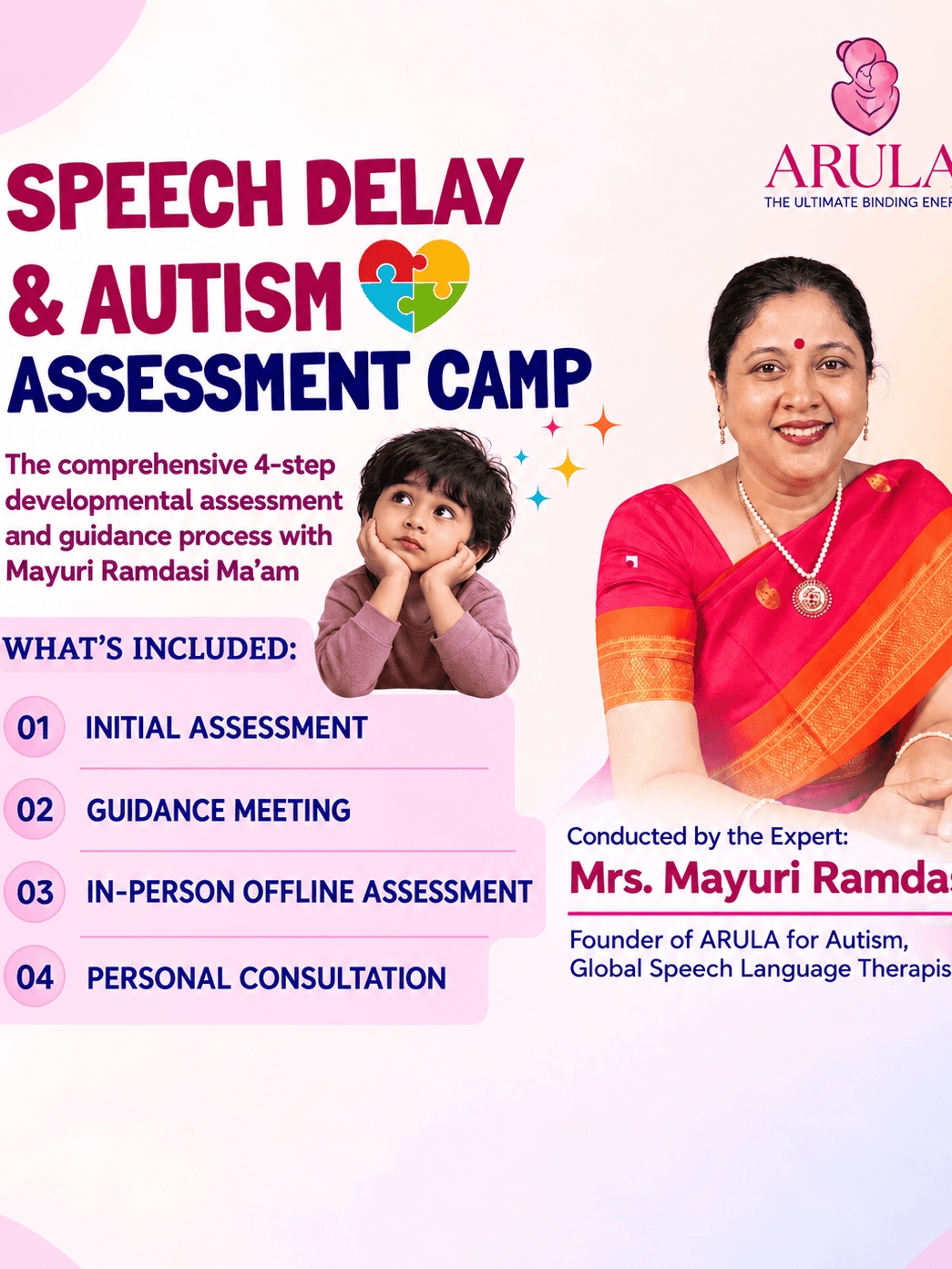 Arula Speech Delay and Autism Assessment Pune Camp