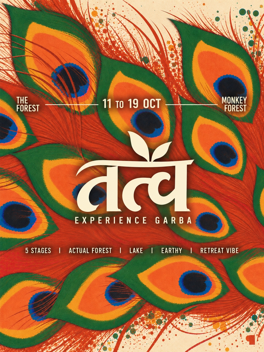 Monkey Forest x Tatva Experience Garba in Ahmedabad