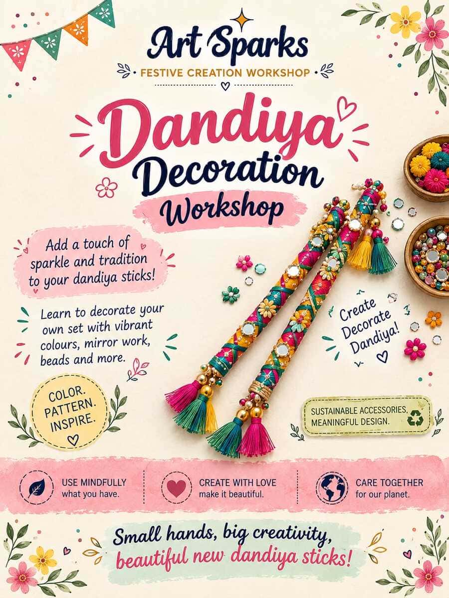DIY Dandiya Decoration Workshop