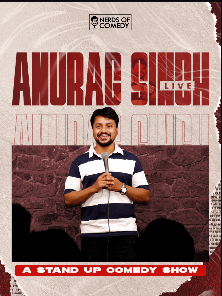 Anurag Singh Live : A Stand-up Comedy Solo Show in Gurugram