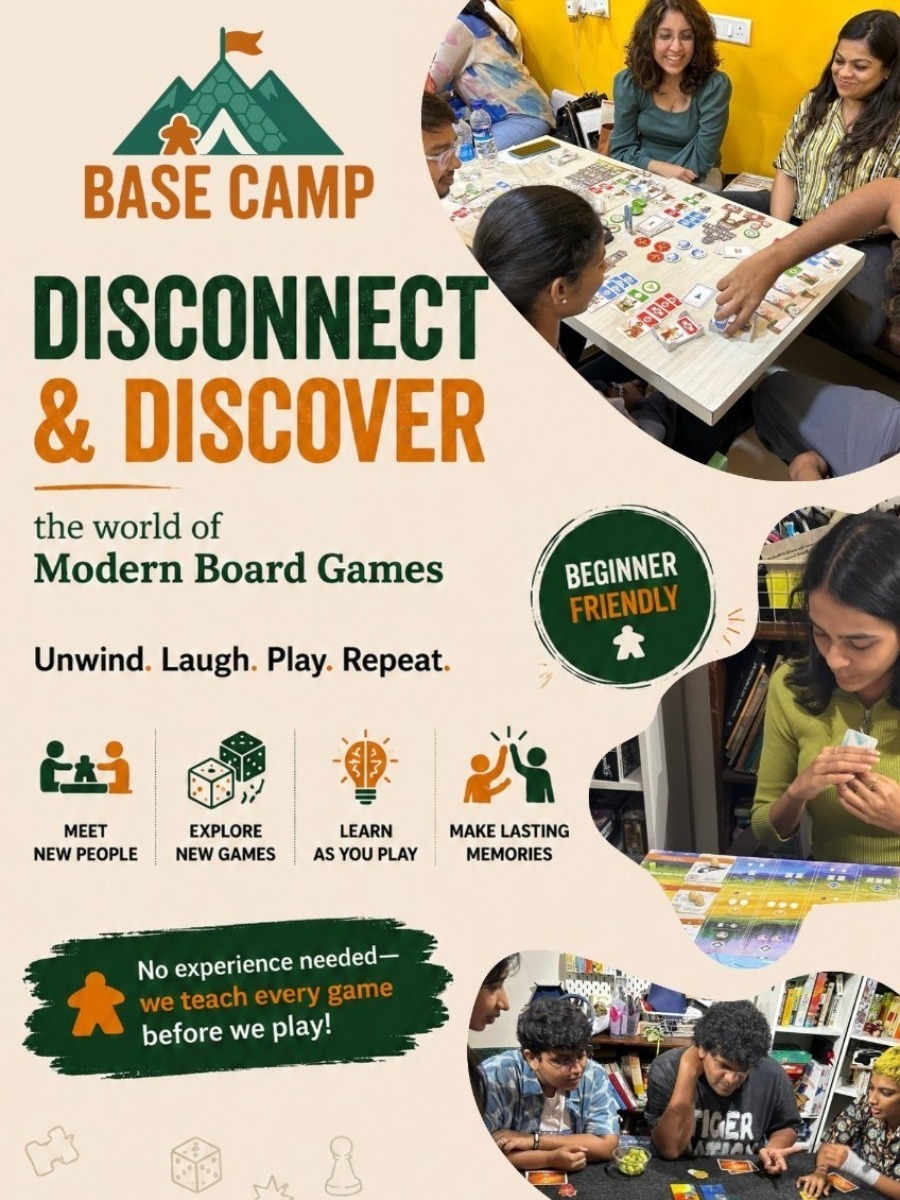 Beginner- Friendly Board Games Meet-Up!