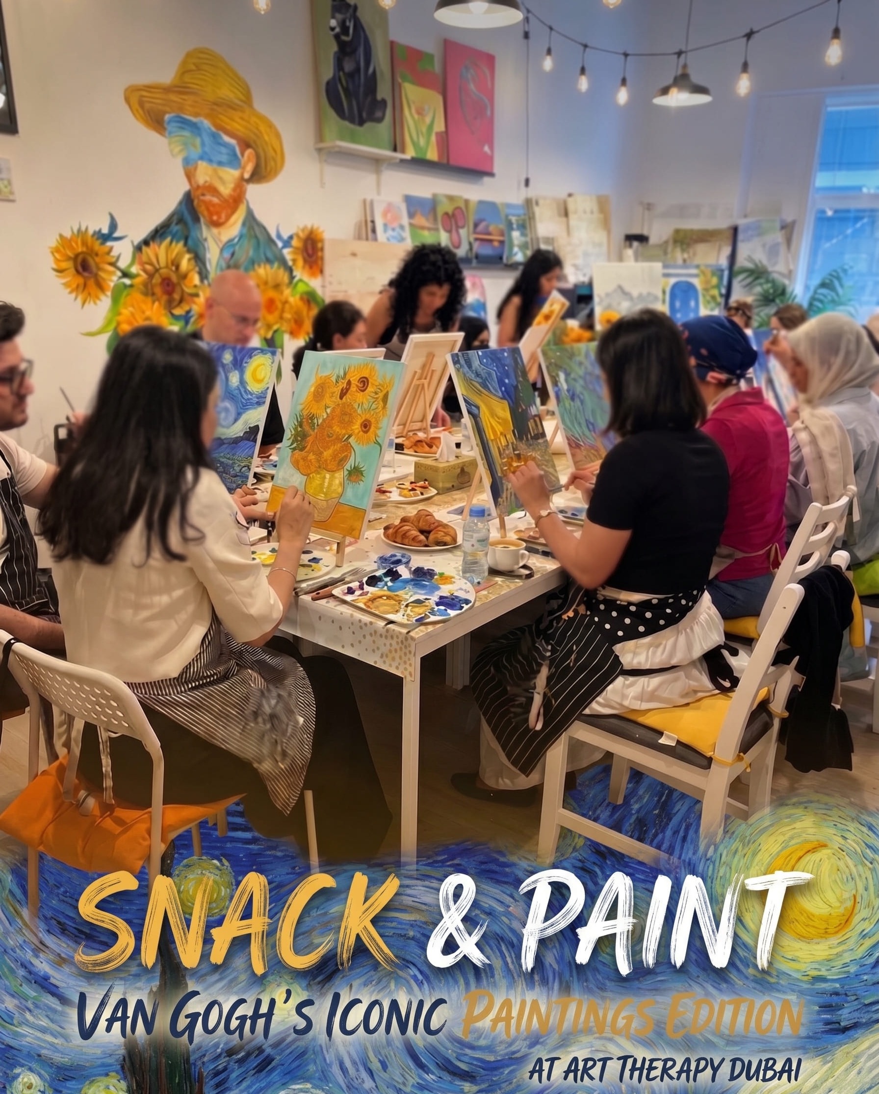 Snack & Paint | Art Therapy in Dubai