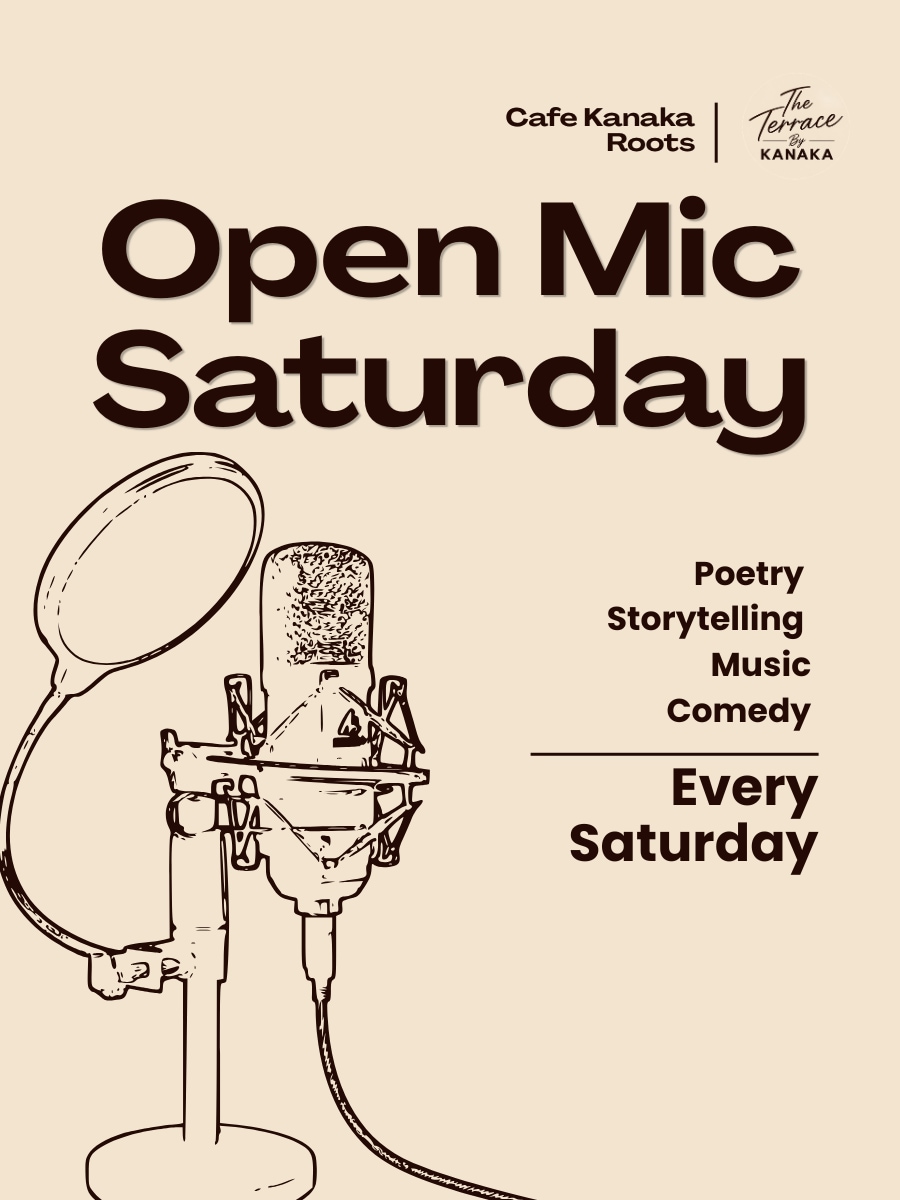 Saturday Open Mic at The Terrace By Kanaka