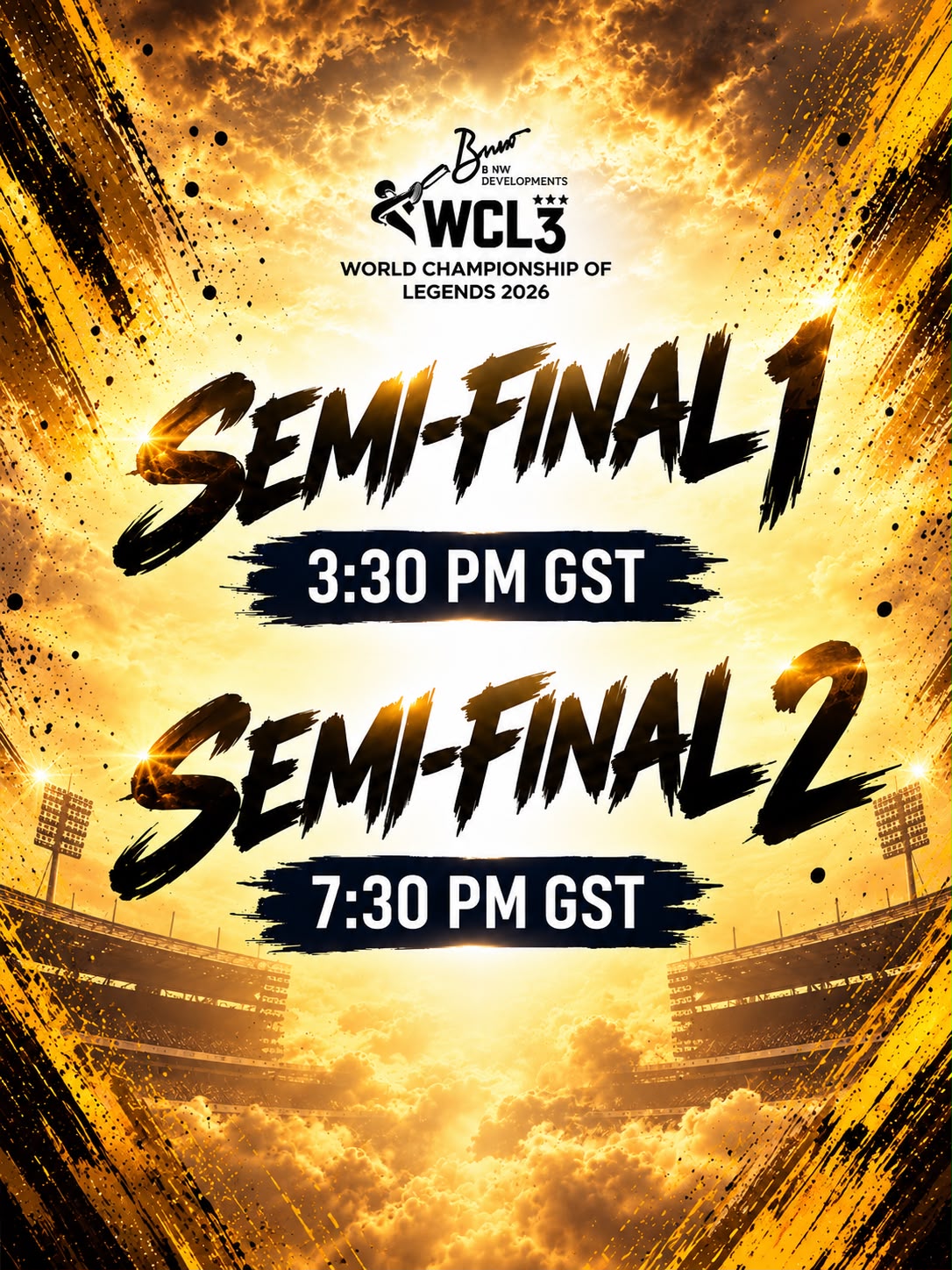 World Championship of Legends 2026 | Semi-Final 1 & 2