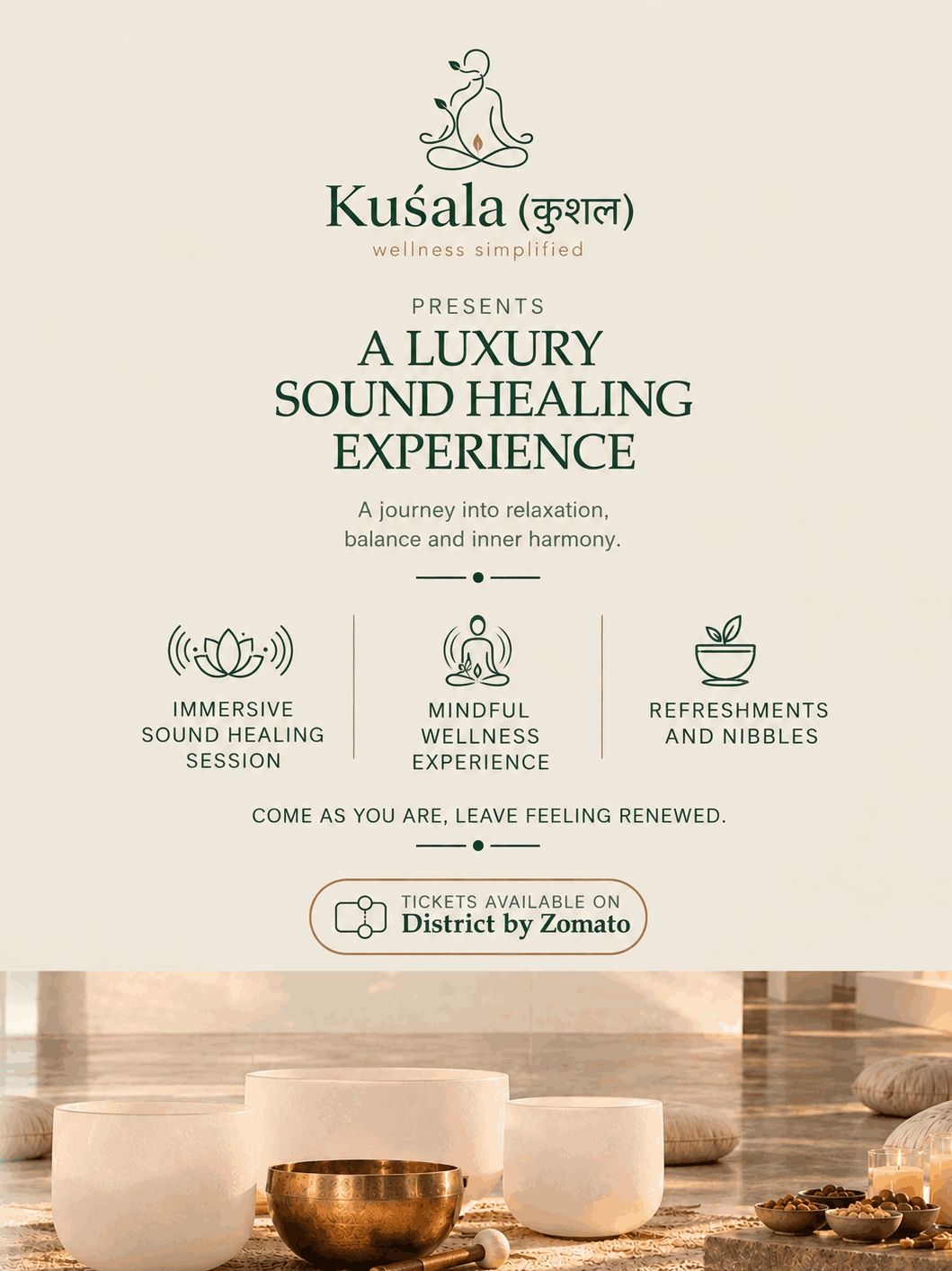 Kuśala Launch: Sound Healing Evening