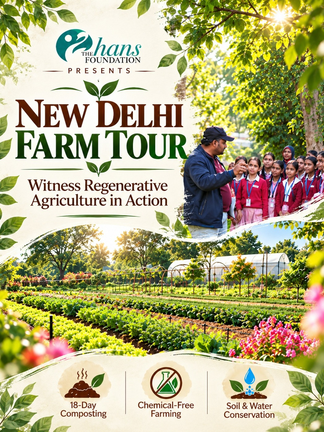 The Hans Foundation Delhi Farm Tour