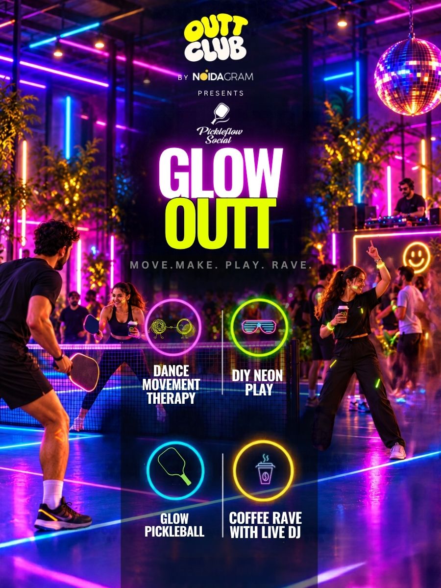 Glow Outt - Dance, Neon Play, Pickleball and Coffee Rave