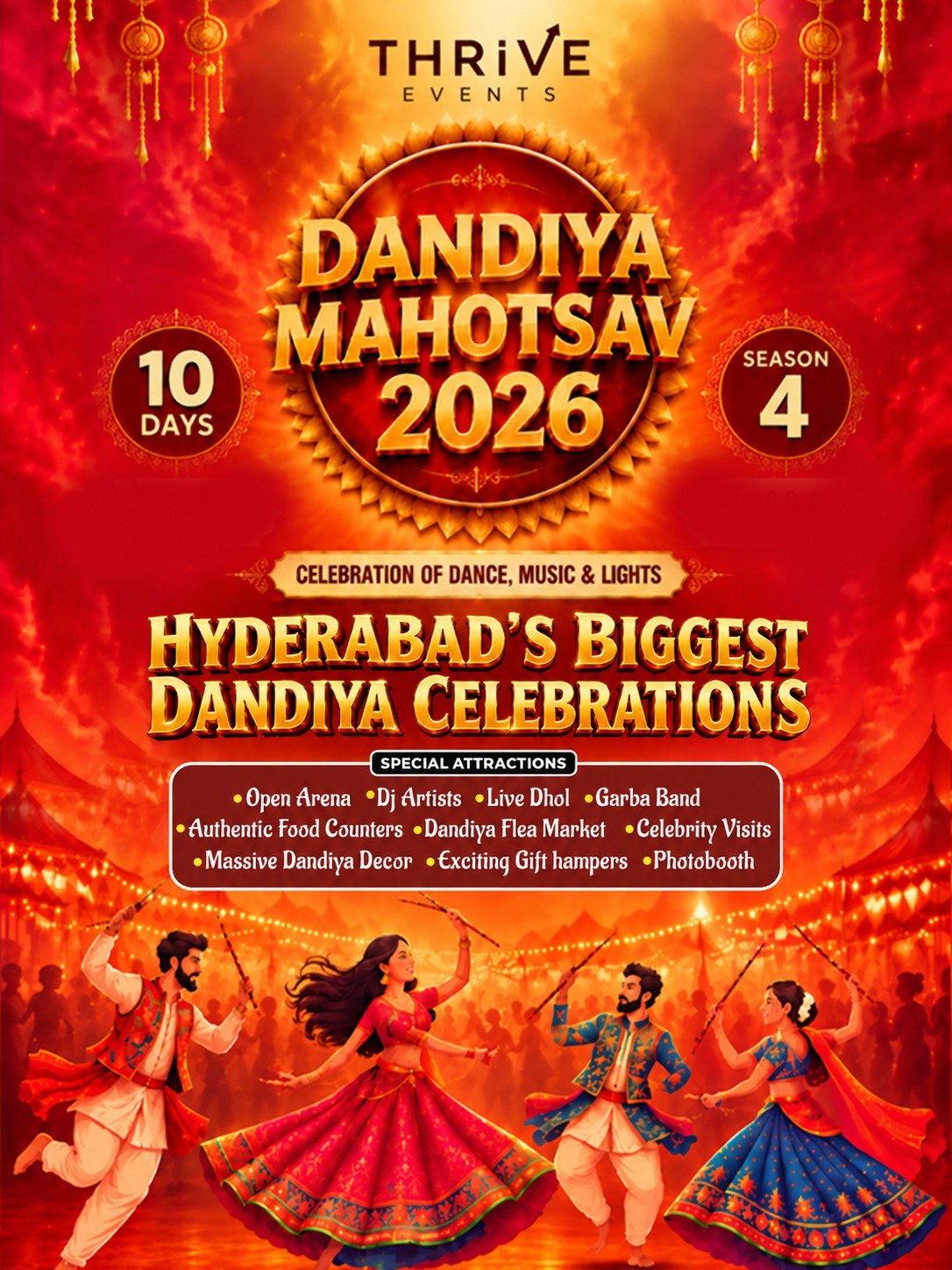 Hyderabads Biggest Dandiya Mahotsav 2026