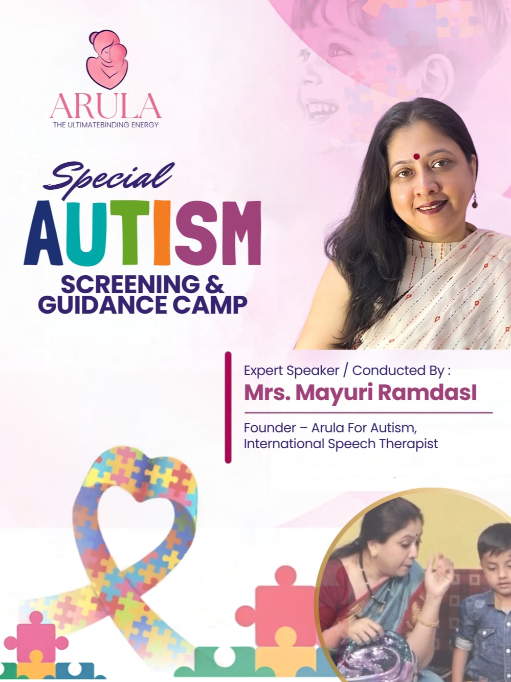 Arula Speech Delay and Autism Assessment Mumbai Camp