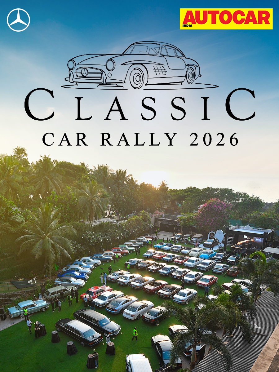 Mercedes-Benz Classic Car Rally ( MBCCR ) 2026 in Mumbai