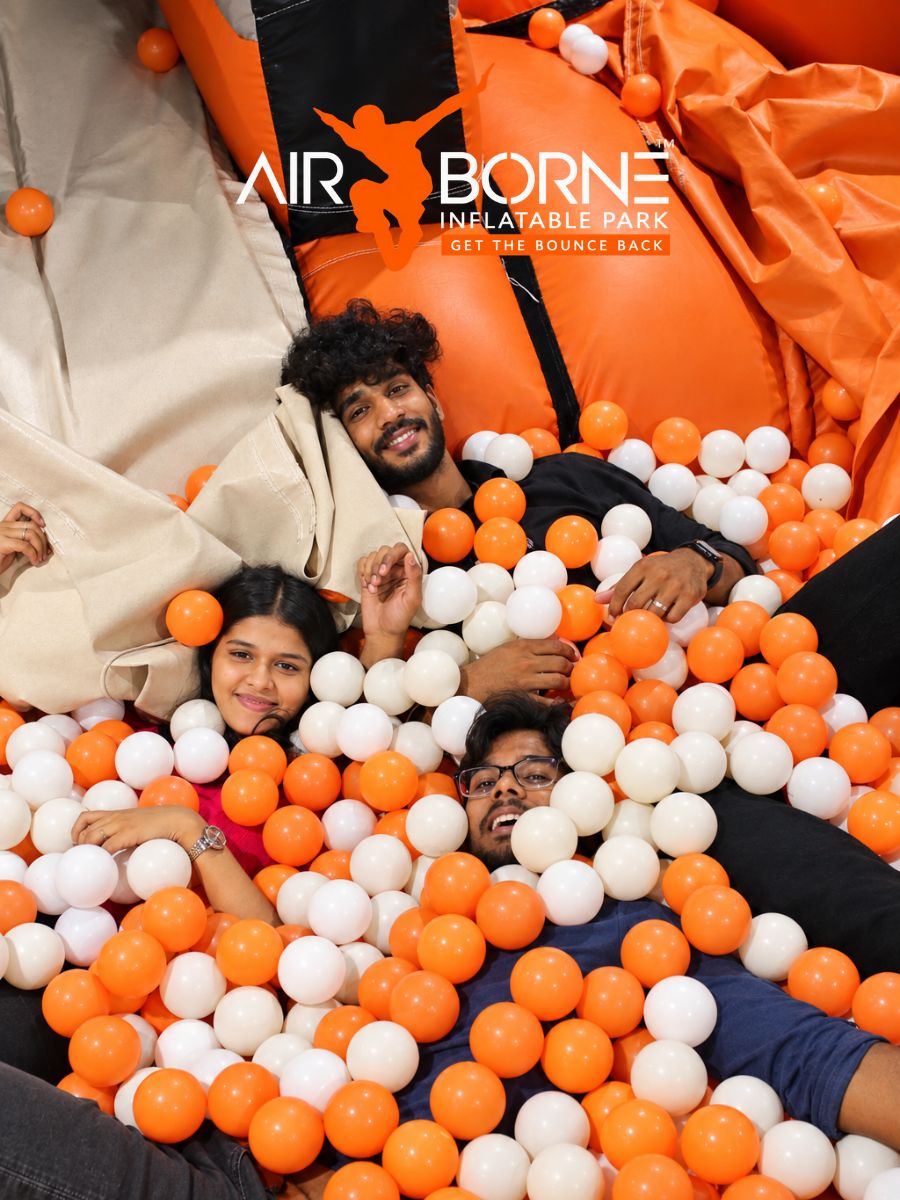 Airborne Inflatable Park KNK | Chennai