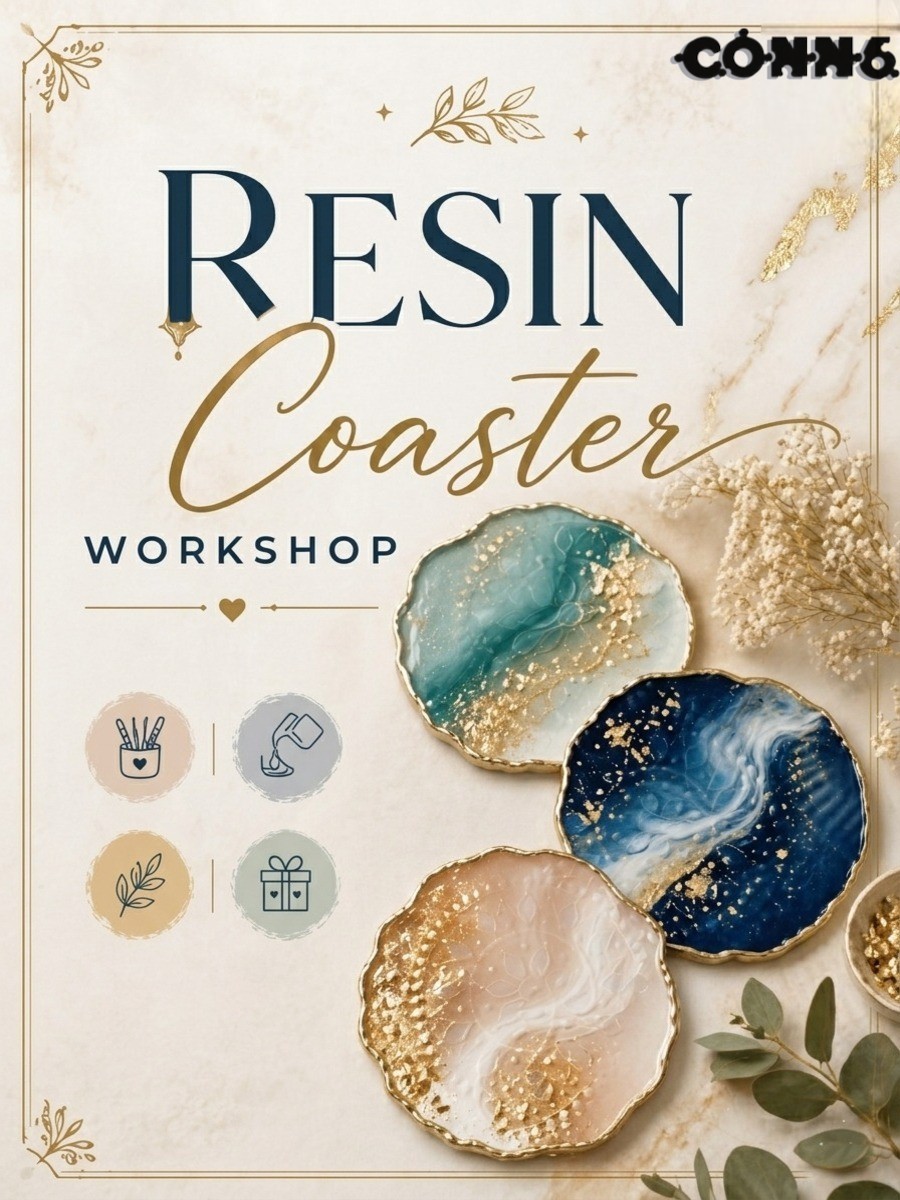 Resin Coaster Workshop in Delhi