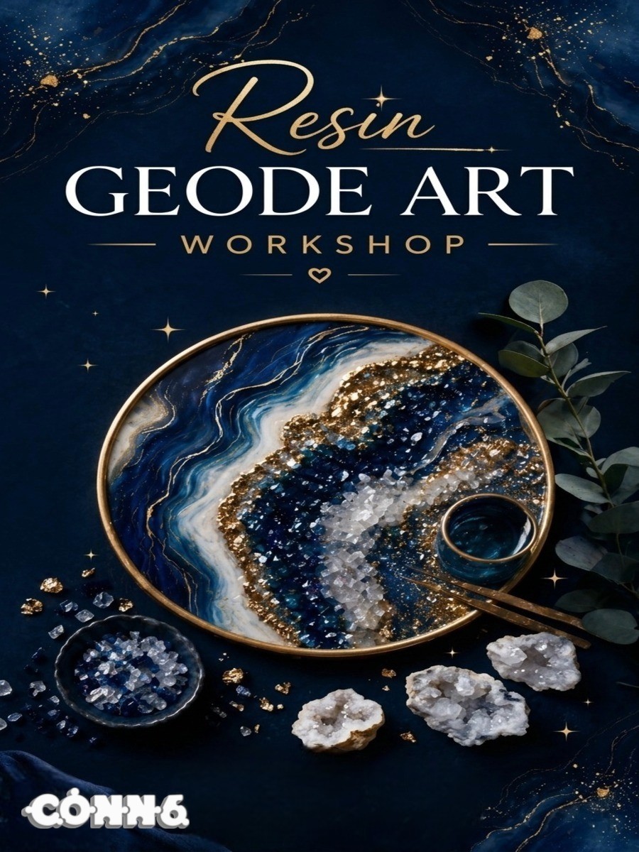 Resin Geode Art in Delhi