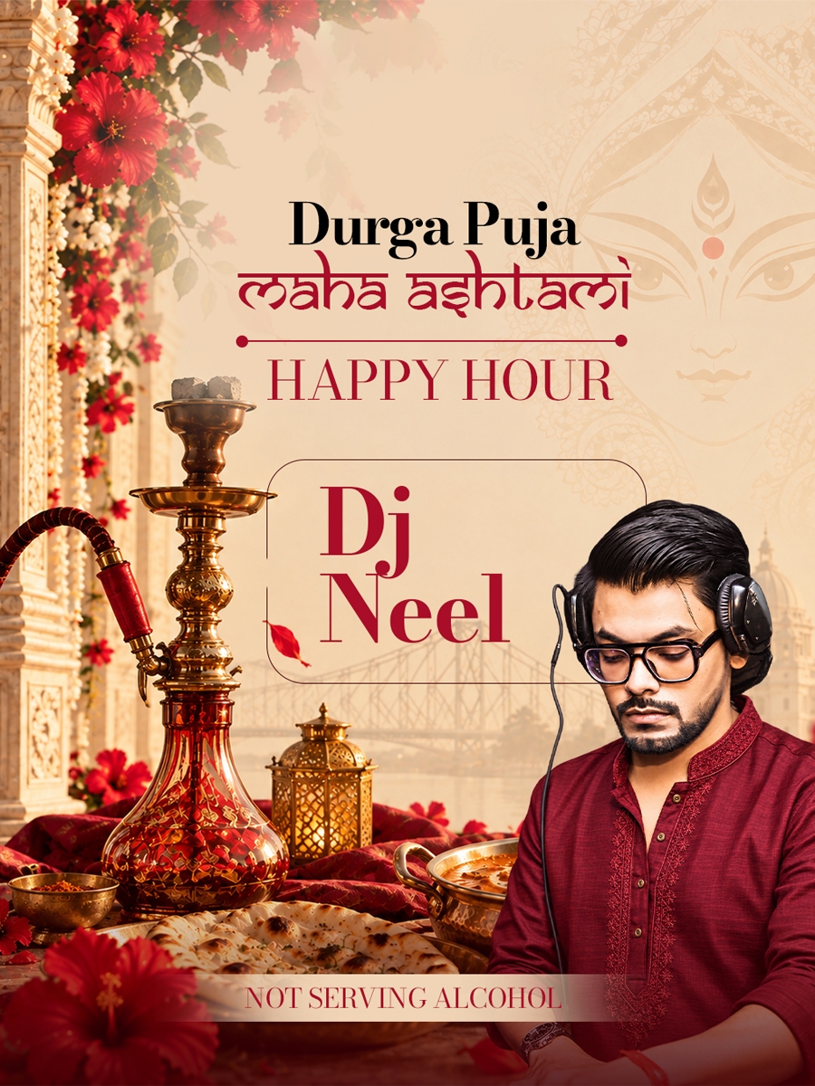Maha Ashtami with DJ Neel on Monday at Tall Tales