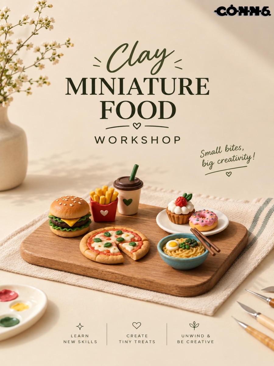 Clay Miniature Food