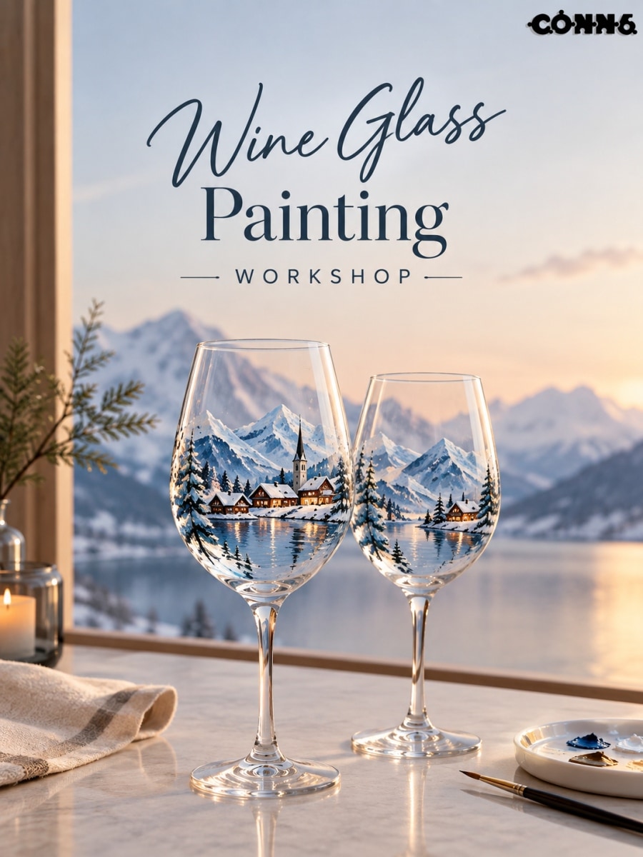 Wine Glass Painting