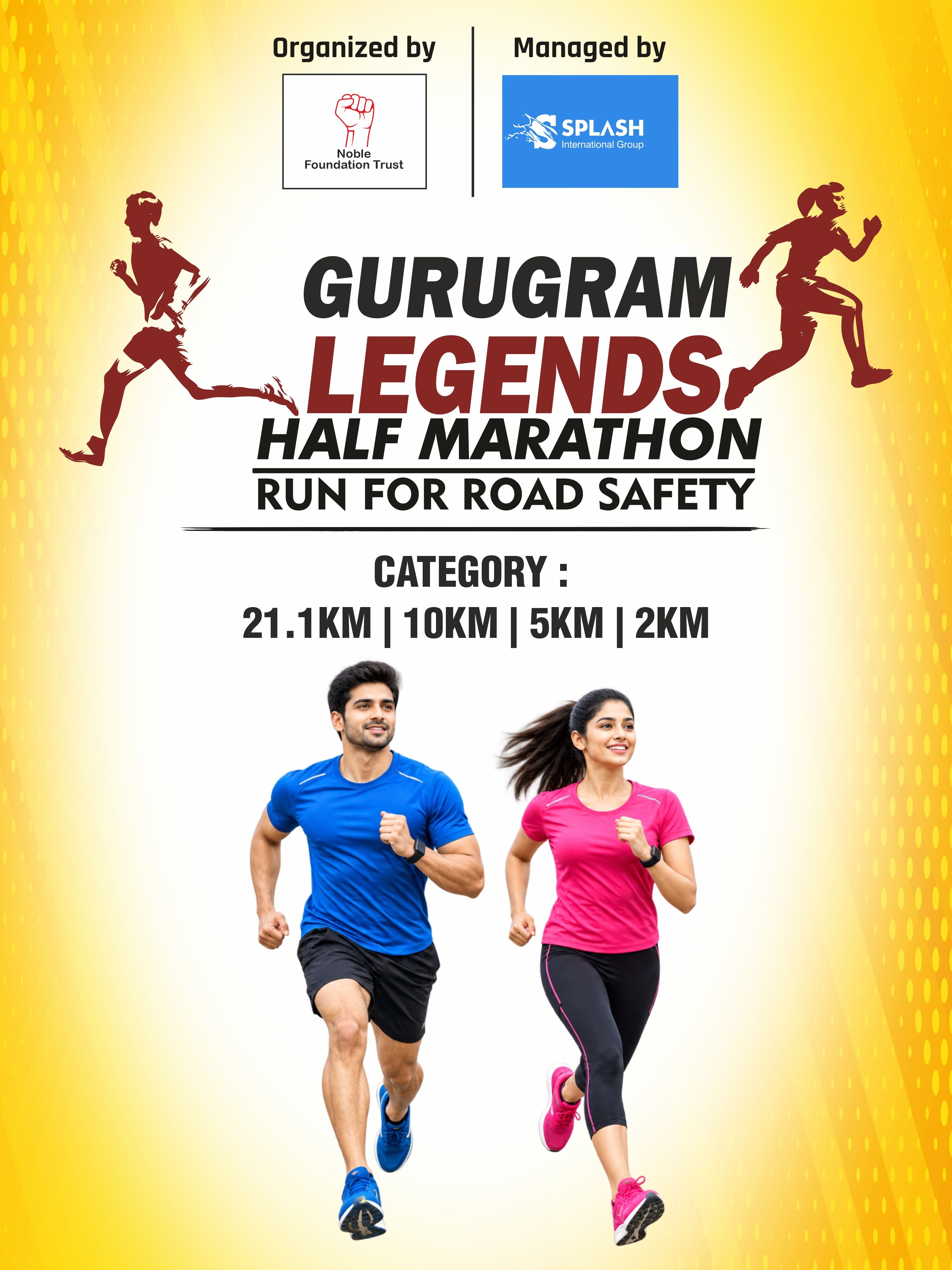 Gurugram Legends Half Marathon 2026