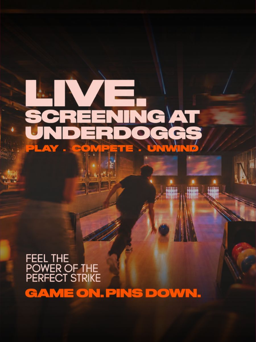 Live Screening at Underdoggs Arena