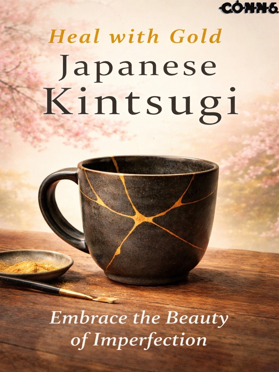 Japanese Kintsugi - Heal with Gold