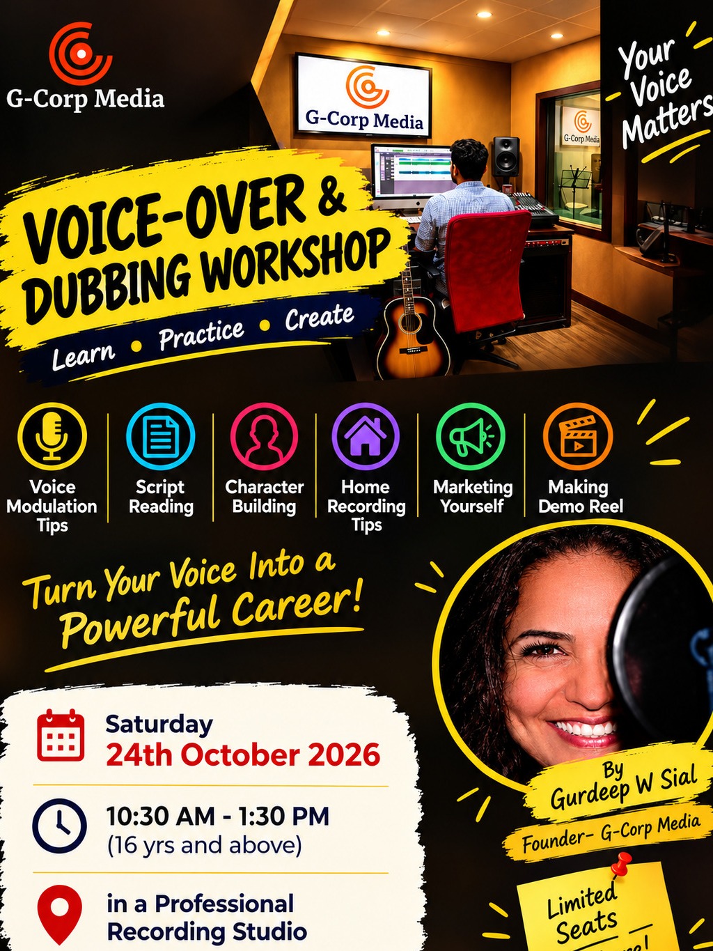 Voiceover & Dubbing Workshop