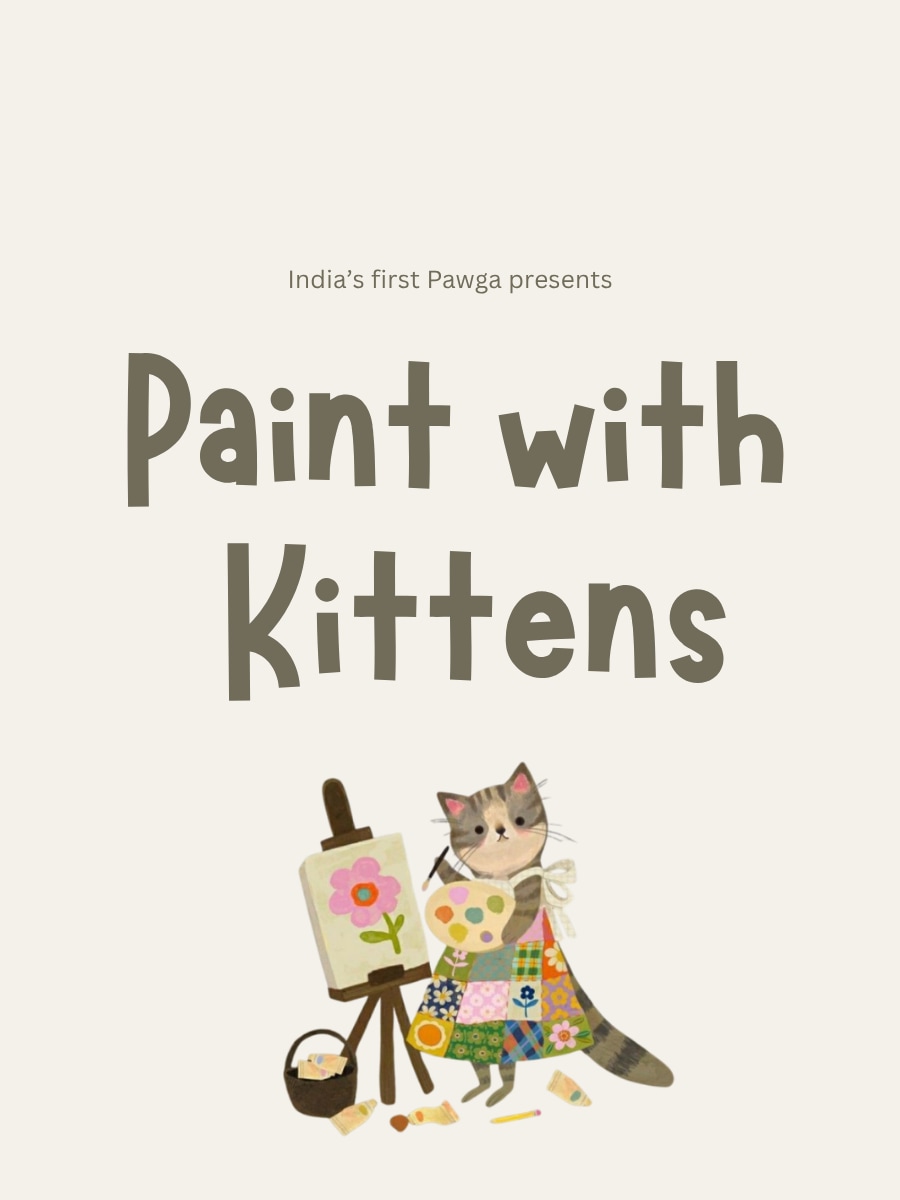 Pawga's Paint w kittens | Beanstalk coffee