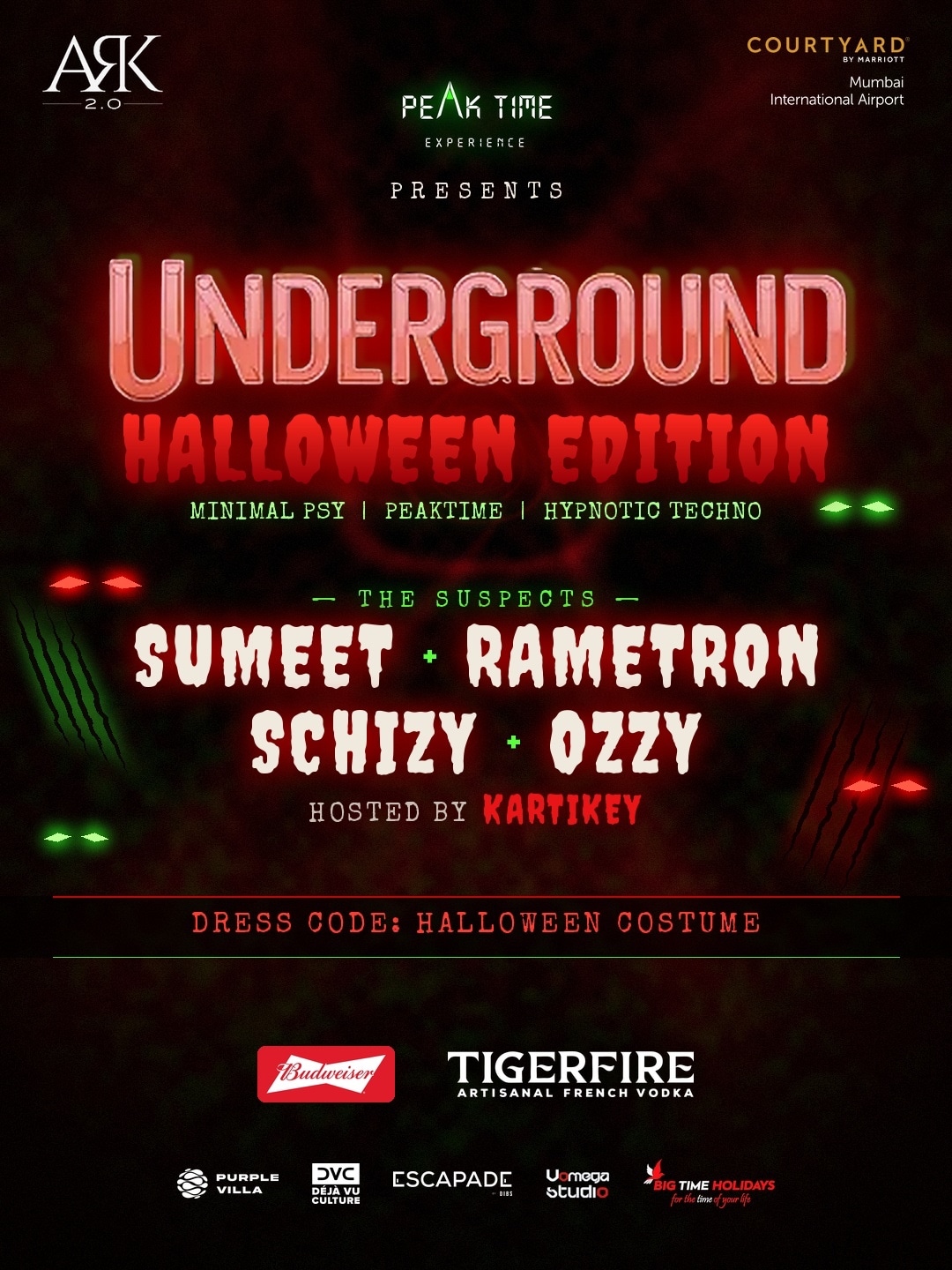 Underground - Halloween Edition at Ark 2.0