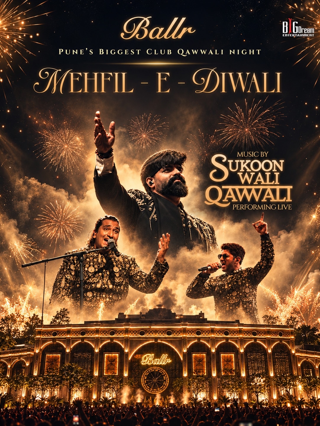 Mehfil E Diwali - Sukoon Wali Qawwali Live