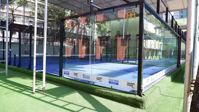 7Padel | BPM School Khar, padel court in Khar West
