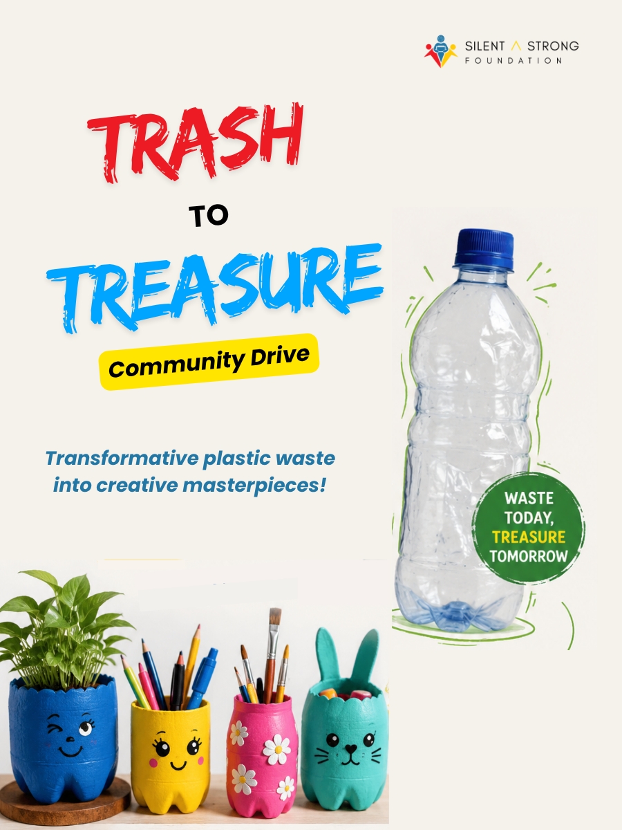 Trash to Treasure – Bottle Art Initiative | Community Drive