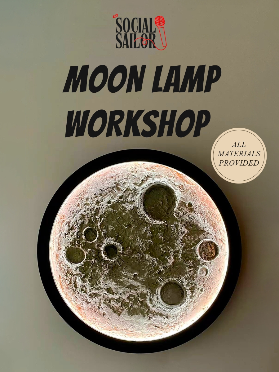 Moon Lamp Workshop - Chandigarh