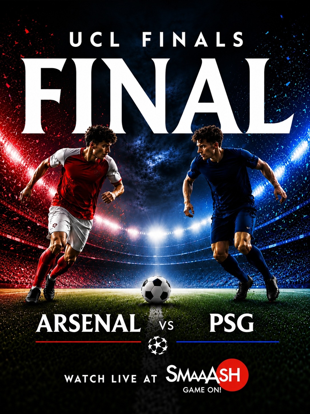 Screening of Arsenal vs PSG | Delhi Dwarka
