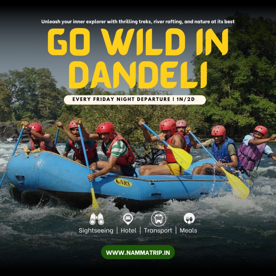 Go wild in Dandeli Tour from Bangalore | NAMMA TRIP