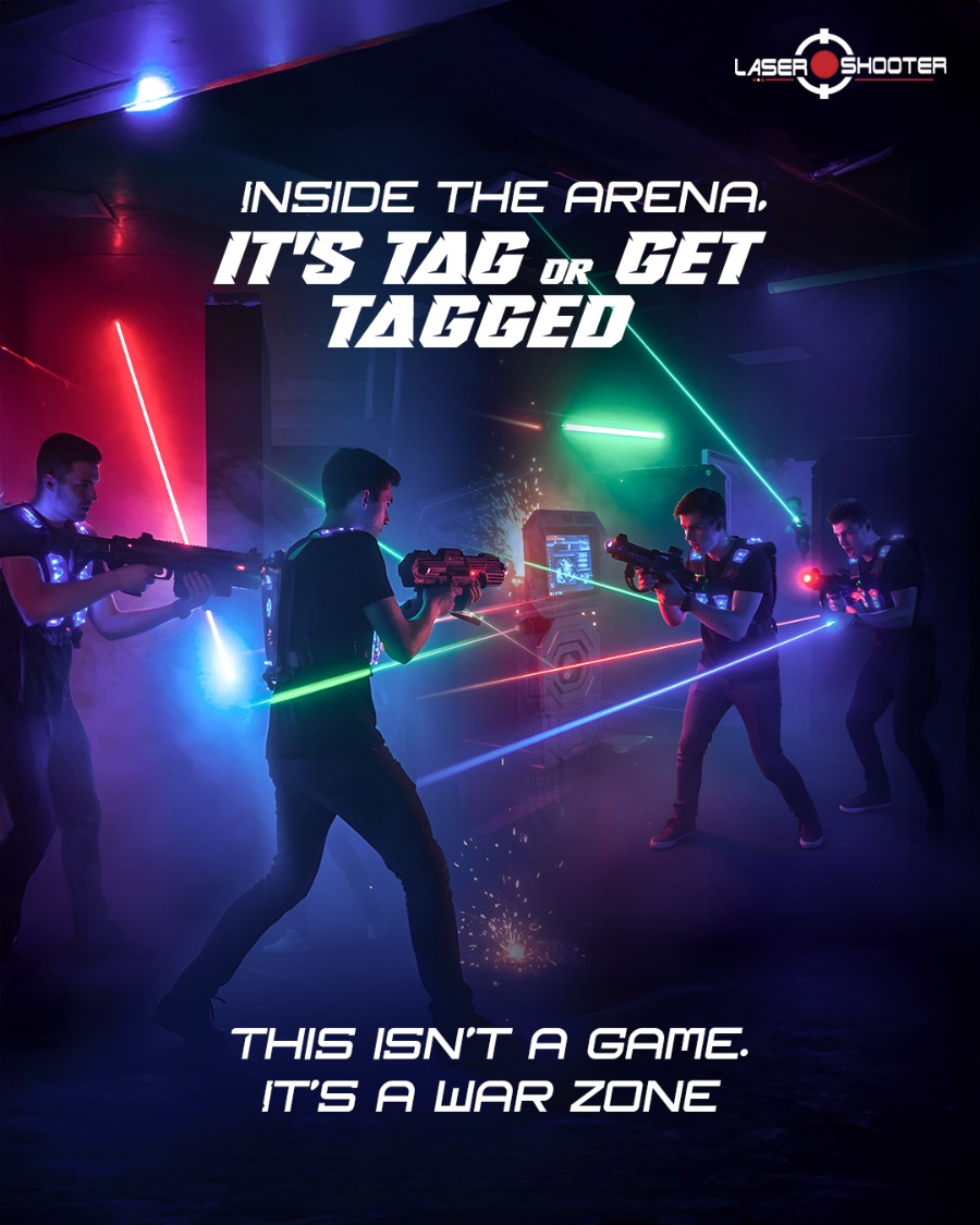 Laser Shooter | Enter the Battlefield | Prasad Imax